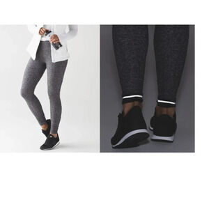 Lululemon Rush Hour Tight  Heathered Black
